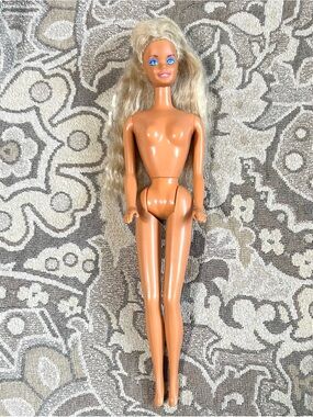 4/$20 Vintage Barbie Crimped Hair DAMAGED Hands!! 1980-1990s